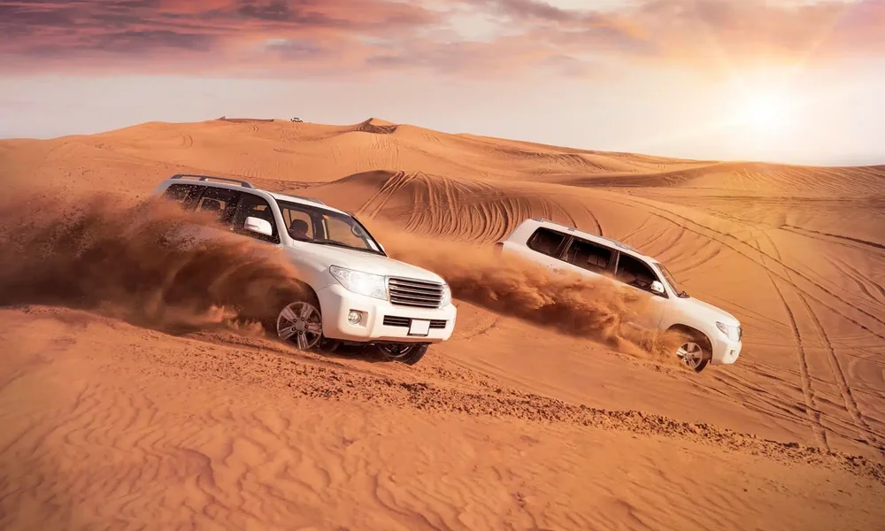 camel ride with desert safari